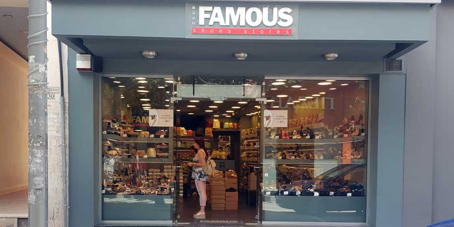 FAMOUS shoes stores franchise